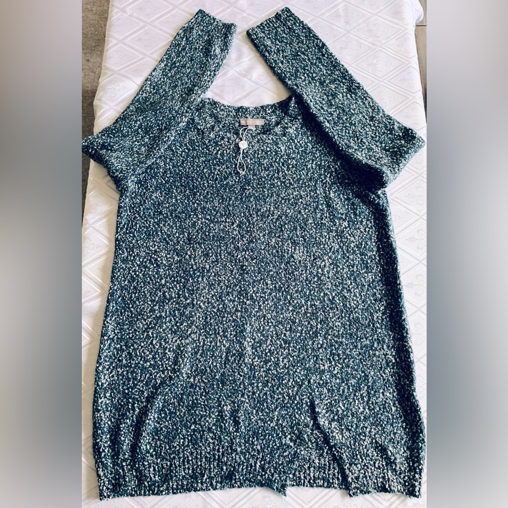 Chic Speckled Knit Sweater